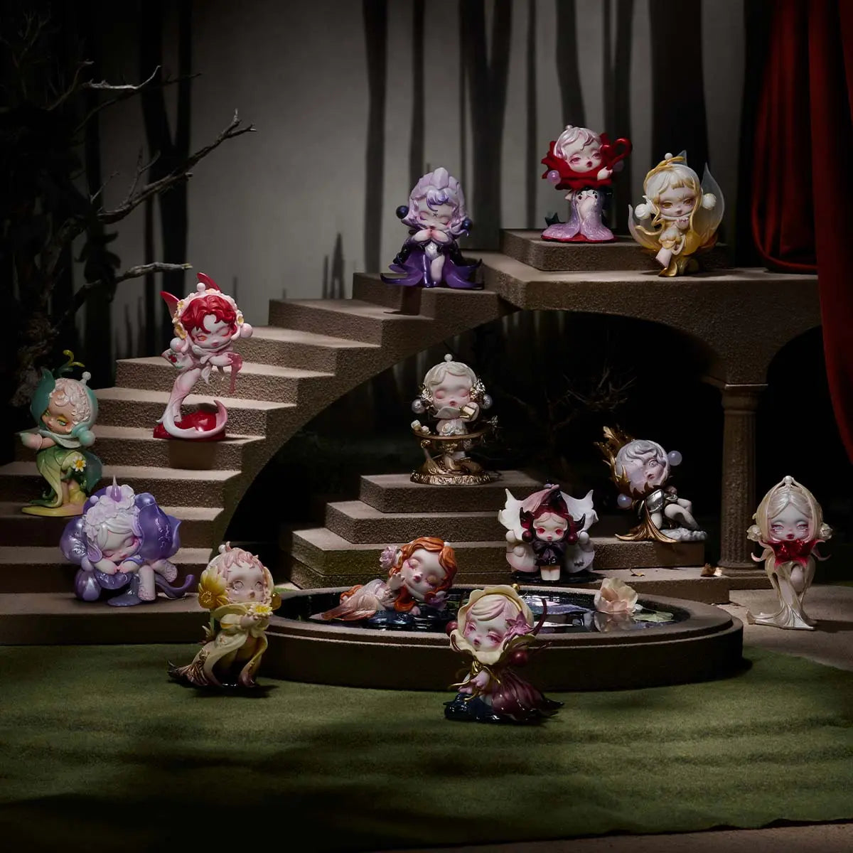 SKULLPANDA Petals In Four Acts Series Figure Blind Box