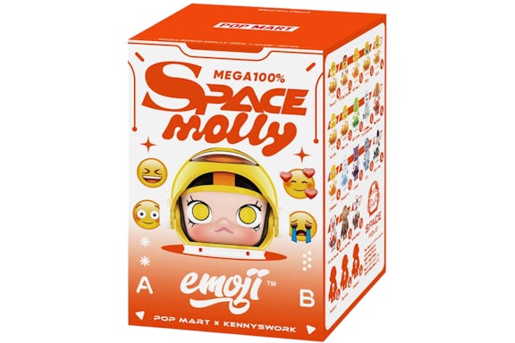 Pop Mart Mega Space Molly x emoji Series 100% Single Blind Box