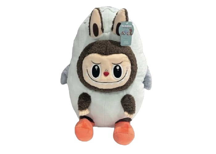 Labubu Shark Plush Pillow