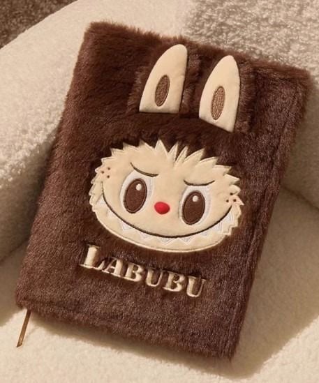 The Monsters Labubu Plush Notebook