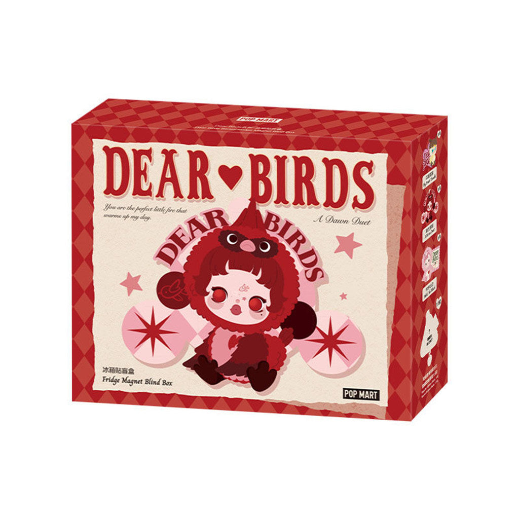 Pop Mart Dear Birds Series Fridge Magnet Blind Box