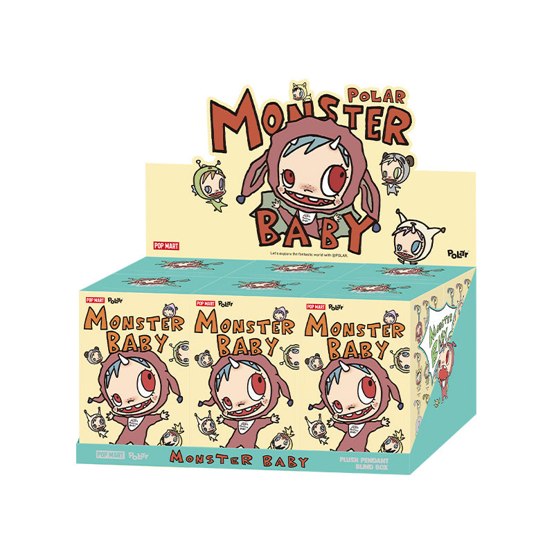 POLAR Monster Baby Collection Series Plush Pendant