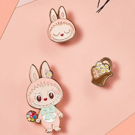 MOKOKO Sweetheart Series Badge-Collecting Flowers Together Combined Badge
