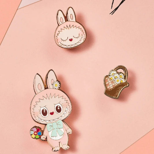 MOKOKO Sweetheart Series Badge-Collecting Flowers Together Combined Badge