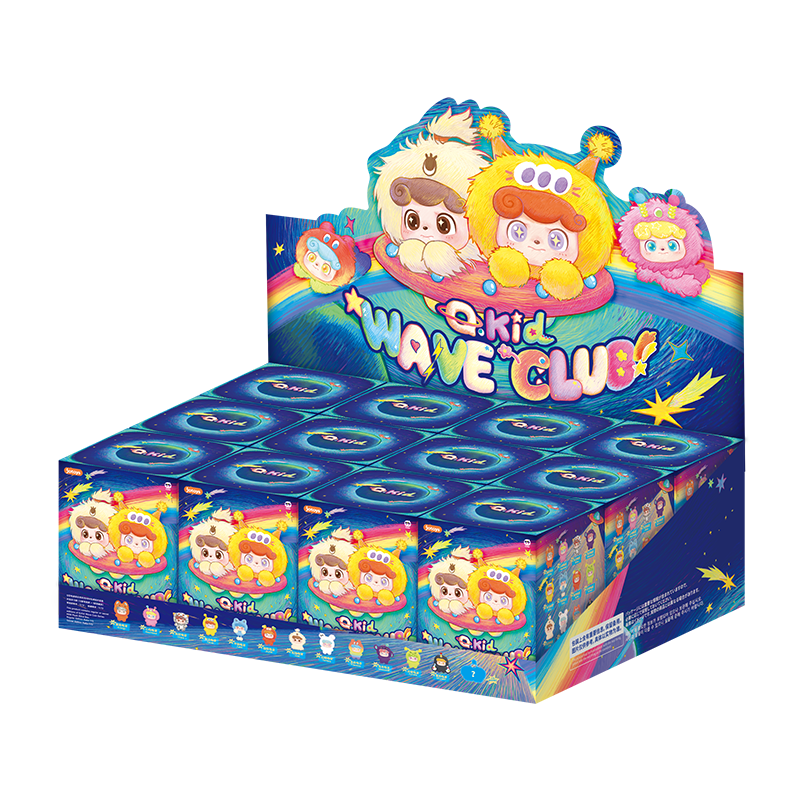 Q.Kid Wave Club Series MINI Plush Blind Box