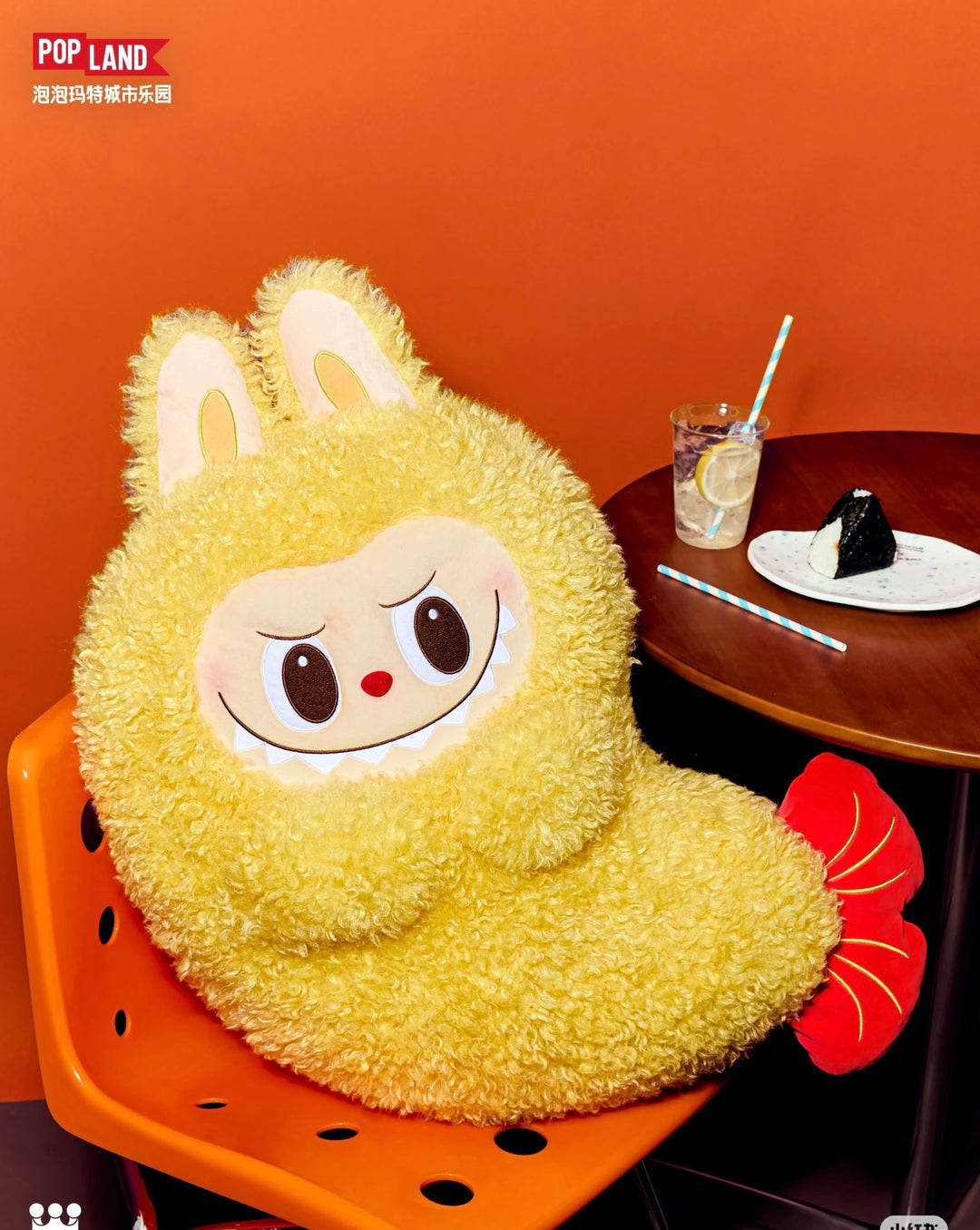 The Monsters Labubu Pop Land Tempura Shrimp Pillow