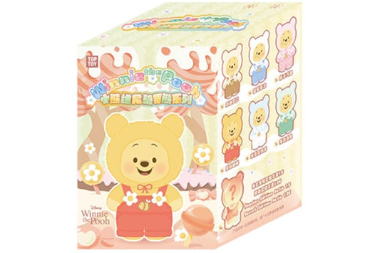 Miniso Top Toy Disney Winnie the Pooh Candy Series Vinyl Plush Single Blind Box