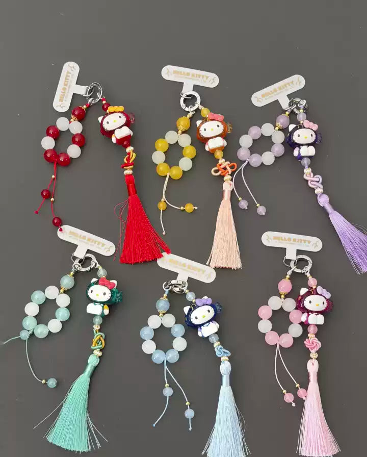 Hello Kitty Koi Guardian Rope Series Phone Chains