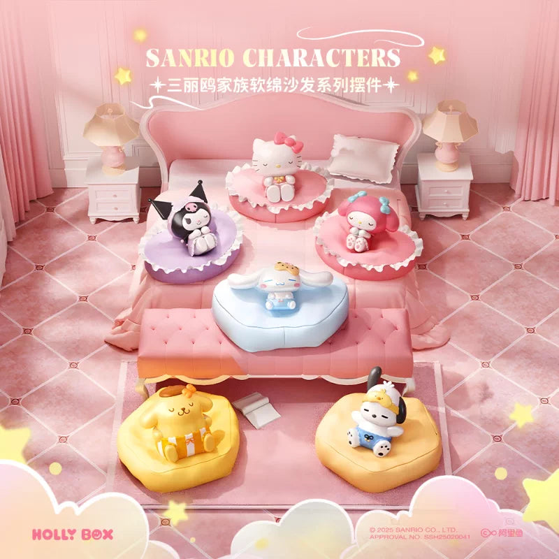 Sanrio Characters Plush Sofa Series Soft Plush Ornament (Assorted Blind Box)