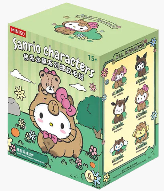 SANRIO Capybara Zen Series Vinyl Plush Blind Box