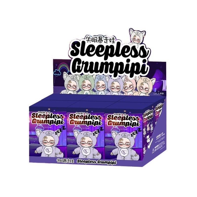 Sleepless Grumpipi Series Plush, Blind Box